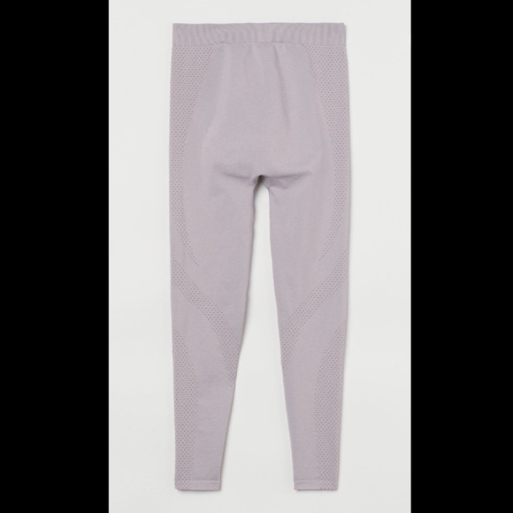 H&M MAMA maternity sports leggings size S NWT lavender / light mauve - Picture 1 of 2